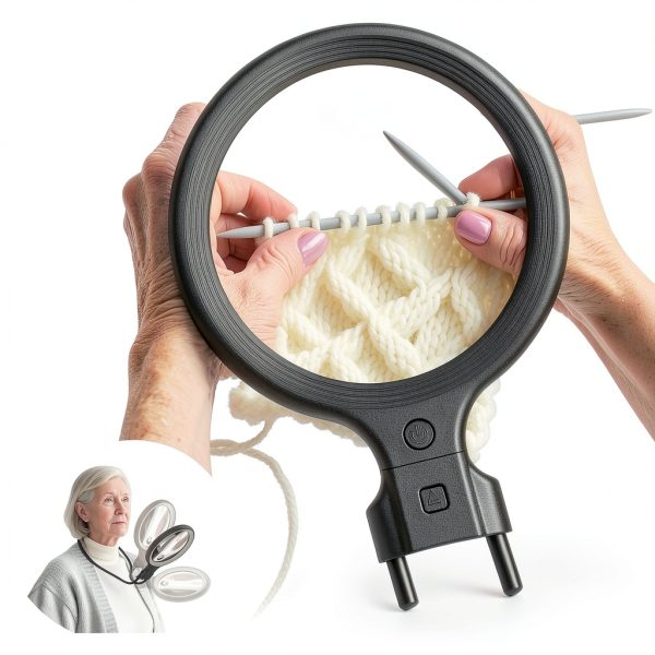 Lightswim 5x Magnifying Glass Black-3