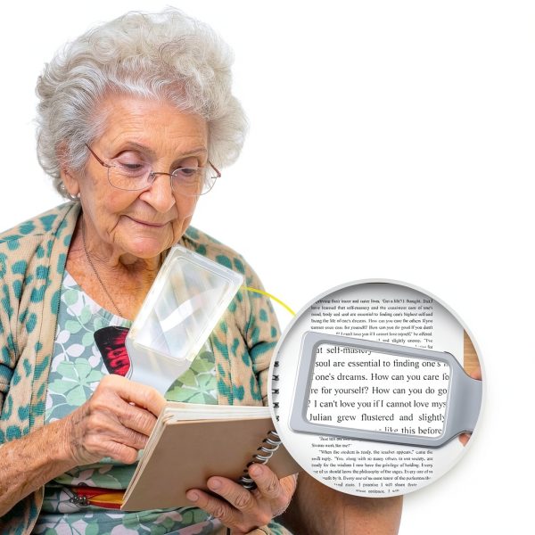 LED Magnifier MagniPros 6x Acrylic Handheld-5