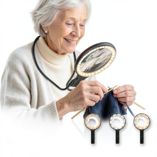 Lightswim 5x Magnifying Glass Black-2