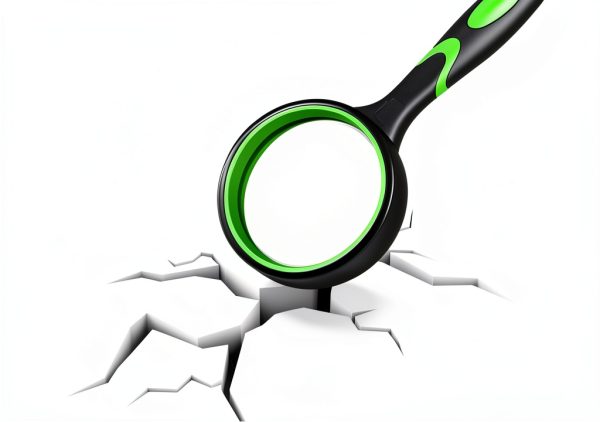 DUMEALAGR 10x Magnifying Glass Green Rubberized Handle-1
