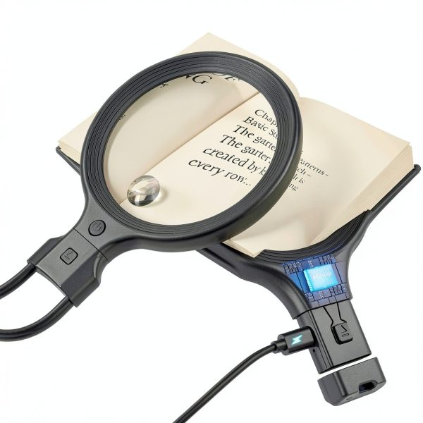 Lightswim 5x Magnifying Glass Black-5