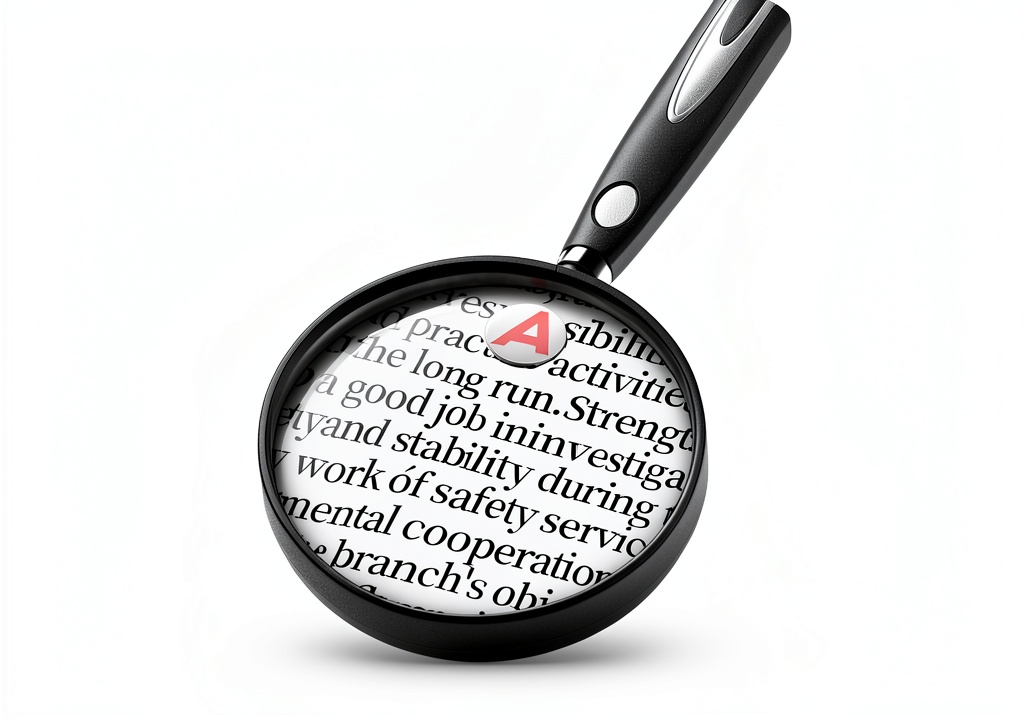 Senior using the HQGZQL 10X handheld magnifier to read a newspaper at a kitchen table