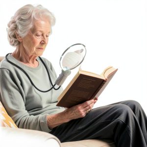 KINSUTO Hands-Free Magnifying Glass with Light-0