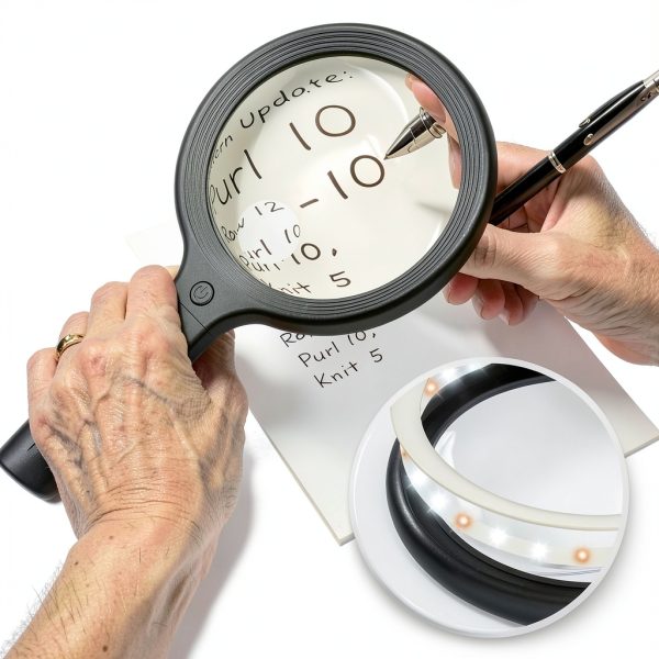 Lightswim 5x Magnifying Glass Black-4