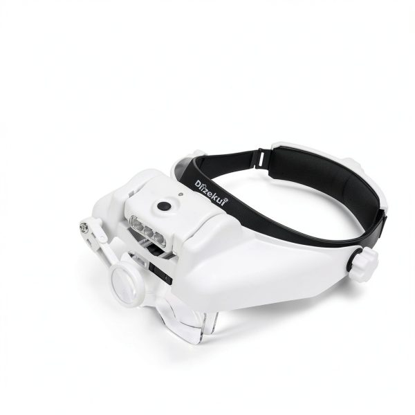 Dilzekui Head Mount Magnifier 14 Diopters Acrylic-3