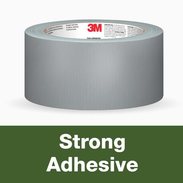 3M Duct Tape Silver Strong Multipurpose Indoor Repair-5