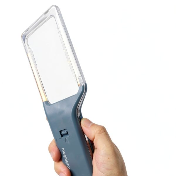 LED Magnifier MagniPros 6x Acrylic Handheld-2