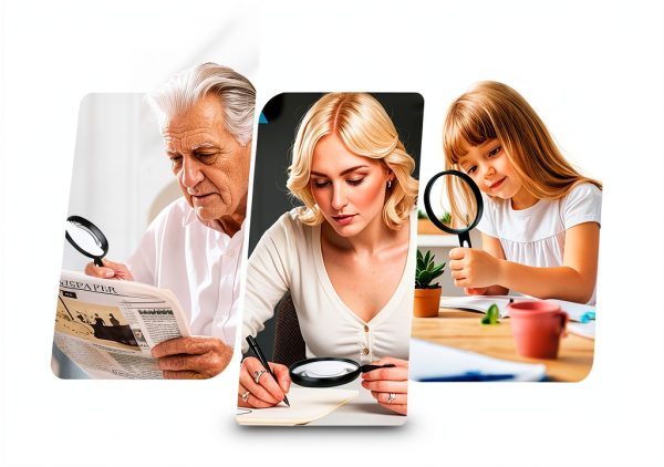 SKGXMAGN 5.12inch Lens Magnifier for Reading-5